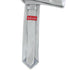 SiaLinda: Krawatte Argenta, weiss, silber, Satin, mit Lilien Applikation - SiaLinda.com